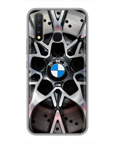 Чехол для Vivo Y19 с картинкой «BMW — деталь диска»