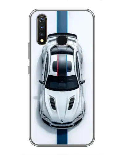 Чехол для Vivo Y19 с картинкой «Вид сверху — BMW M»