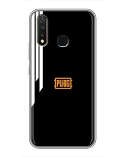 Чохол для Vivo Y19 з картинкою «PUBG — вертикальні лінії»