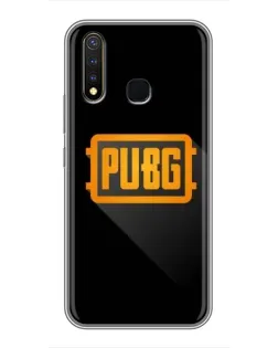 Чехол для Vivo Y19 с картинкой «PUBG — рамка лого»