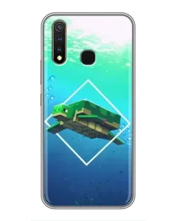 Чохол для Vivo Y19 з картинкою «Черепаха Minecraft» Чохол для Vivo Y19 з картинкою «Черепаха Minecraft»