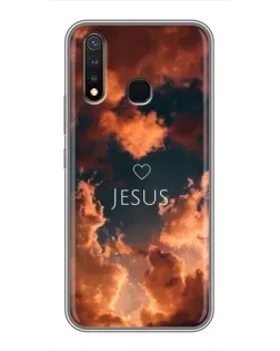 Чохол для Vivo Y19 з картинкою «Сяйво Імені Jesus»