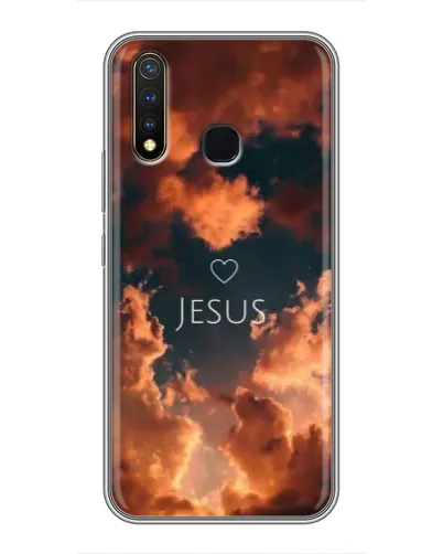 Чехол для Vivo Y19 с картинкой «Сияние Имени Jesus»