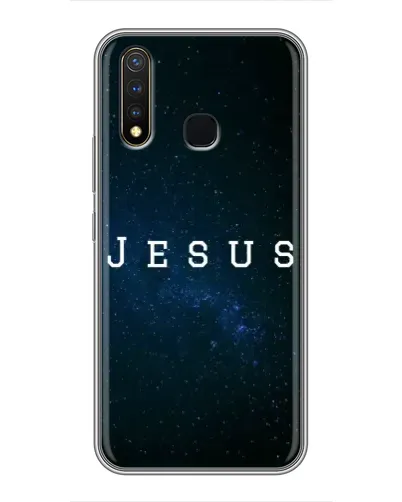 Чехол для Vivo Y19 с картинкой «Звездное небо Jesus»