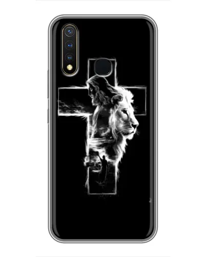 Чехол для Vivo Y19 с картинкой «Сияющий крест Jesus» Чехол для Vivo Y19 с картинкой «Сияющий крест Jesus»