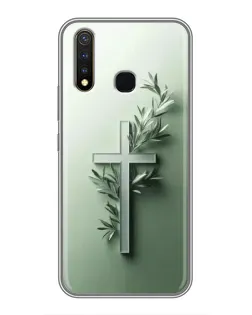 Чехол для Vivo Y19 с картинкой «Оливковая ветвь»