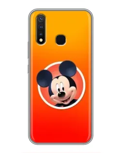 Чехол для Vivo Y19 с картинкой «Mickey в круге»