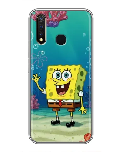 Чехол для Vivo Y19 с картинкой «Подводный привет»