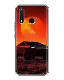 Чехол для Vivo Y19 с картинкой «Cybertruck на Марсе» Чехол для Vivo Y19 с картинкой «Cybertruck на Марсе»