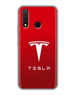 Чехол для Vivo Y19 с картинкой «Tesla Red Classic» Чехол для Vivo Y19 с картинкой «Tesla Red Classic»