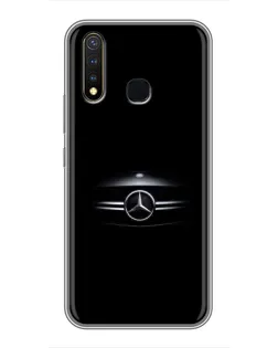 Чехол для Vivo Y19 с картинкой «Mercedes — абстрактные линии» Чехол для Vivo Y19 с картинкой «Mercedes — абстрактные линии»
