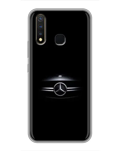 Чехол для Vivo Y19 с картинкой «Mercedes — абстрактные линии» Чехол для Vivo Y19 с картинкой «Mercedes — абстрактные линии»