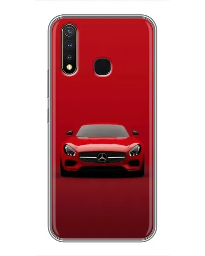 Чехол для Vivo Y19 с картинкой «Красный Mercedes AMG» Чехол для Vivo Y19 с картинкой «Красный Mercedes AMG»