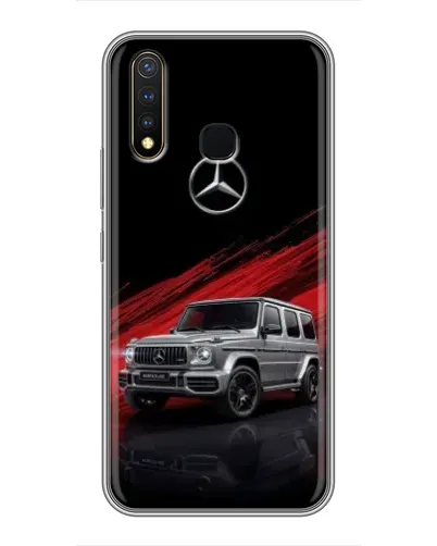 Чехол для Vivo Y19 с картинкой «Mercedes G-Class красный» Чехол для Vivo Y19 с картинкой «Mercedes G-Class красный»