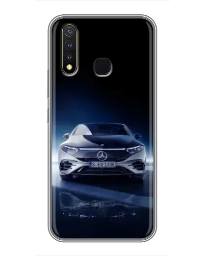 Чехол для Vivo Y19 с картинкой «Ночной Mercedes EQ» Чехол для Vivo Y19 с картинкой «Ночной Mercedes EQ»