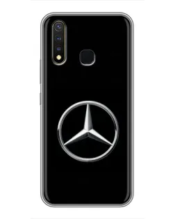 Чехол для Vivo Y19 с картинкой «Mercedes классический лого»