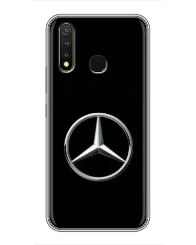 Чехол для Vivo Y19 с картинкой «Mercedes классический лого» Чехол для Vivo Y19 с картинкой «Mercedes классический лого»