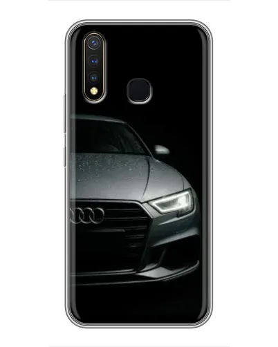 Чехол для Vivo Y19 с картинкой «Audi — детализация кузова»