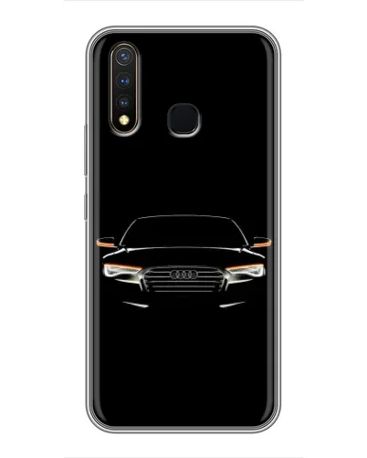 Чехол для Vivo Y19 с картинкой «Audi — ночной контур»