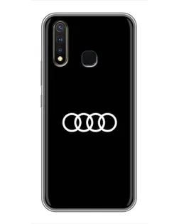 Чехол для Vivo Y19 с картинкой «Audi White Logo» Чехол для Vivo Y19 с картинкой «Audi White Logo»