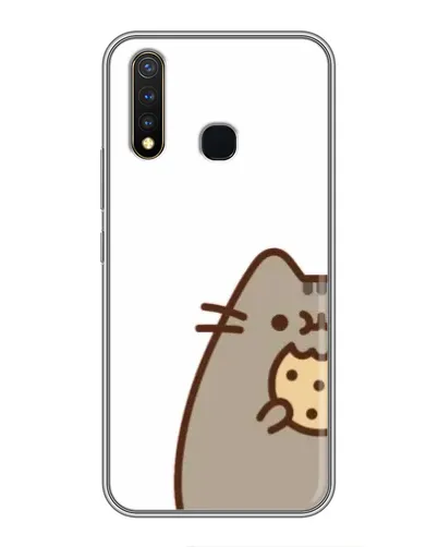 Чехол для Vivo Y19 с картинкой «Пушин с печеньем»