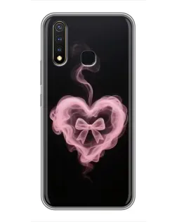 Чохол для Vivo Y19 з картинкою «Димчасте серце»