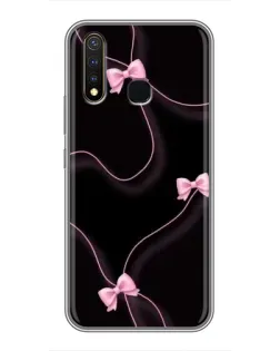 Чохол для Vivo Y19 з картинкою «Рожеві стрічки»