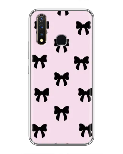 Чохол для Vivo Y19 з картинкою «Чорні банти Coquette» Чохол для Vivo Y19 з картинкою «Чорні банти Coquette»