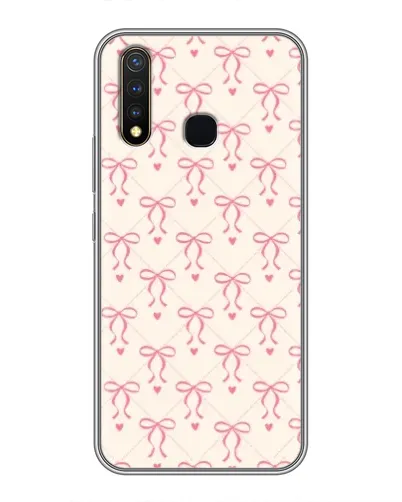Чохол для Vivo Y19 з картинкою «Рожеві бантики Coquette» Чохол для Vivo Y19 з картинкою «Рожеві бантики Coquette»