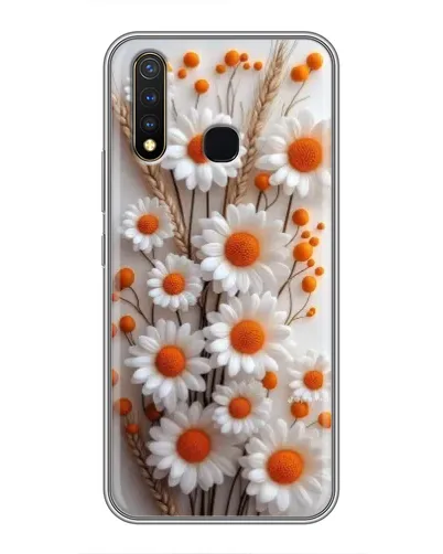 Чохол для Vivo Y19 з картинкою «Білі сухоцвіти» Чохол для Vivo Y19 з картинкою «Білі сухоцвіти»