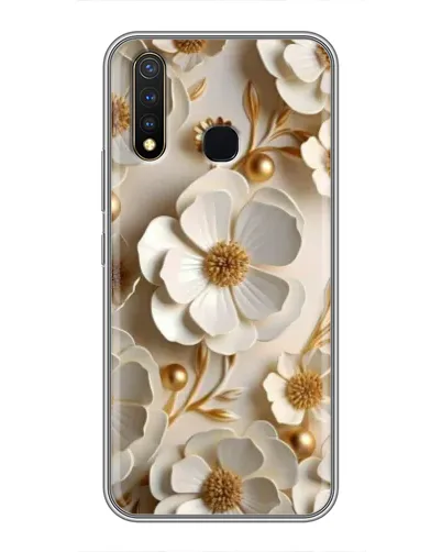 Чохол для Vivo Y19 з картинкою «Білі паперові квіти» Чохол для Vivo Y19 з картинкою «Білі паперові квіти»