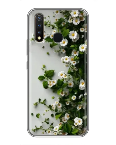 Чохол для Vivo Y19 з картинкою «Гілка дрібних білих квітів» Чохол для Vivo Y19 з картинкою «Гілка дрібних білих квітів»
