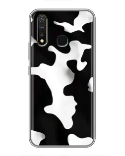 Чохол для Vivo Y19 з картинкою «Чорно-біла пляма»