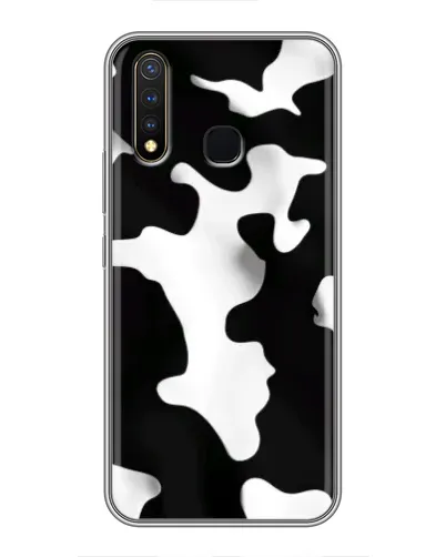 Чохол для Vivo Y19 з картинкою «Чорно-біла пляма»