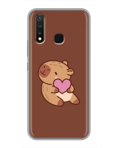 Чехол для Vivo Y19 с картинкой «Капибара с сердцем» Чехол для Vivo Y19 с картинкой «Капибара с сердцем»