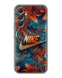 Чехол для Vivo Y19s GT с картинкой «Nike в абстракции»