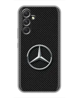 Чохол для Vivo Y19s GT з картинкою «Карбоновий Mercedes стиль»