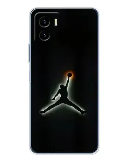 Чехол для Vivo Y19s Pro с картинкой «Jordan Gradient Logo»