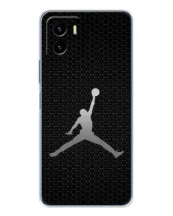 Чехол для Vivo Y19s Pro с картинкой «Jordan Dark Carbon»