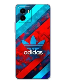 Чехол для Vivo Y19s Pro с картинкой «Абстракция Adidas»