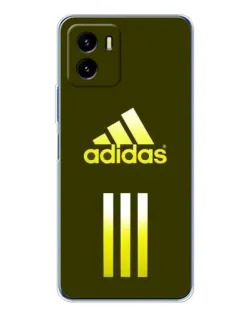 Чехол для Vivo Y19s Pro с картинкой «Оливковый градиент Adidas»
