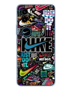 Чохол для Vivo Y19s Pro з картинкою «Яскравий колаж Nike»