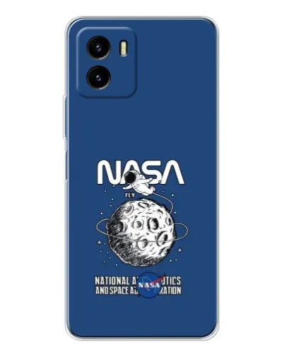 Чехол для Vivo Y19s Pro с картинкой «NASA — лунная миссия» Чехол для Vivo Y19s Pro с картинкой «NASA — лунная миссия»