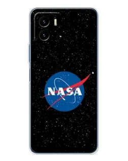 Чехол для Vivo Y19s Pro с картинкой «NASA — звездное небо»