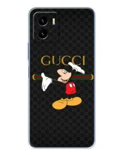 Чехол для Vivo Y19s Pro с картинкой «Микки Маус Gucci»