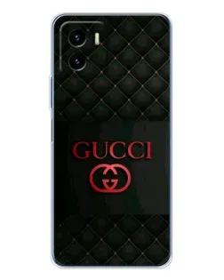 Чехол для Vivo Y19s Pro с картинкой «Gucci — стеганый черный»