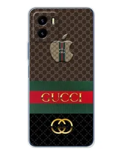 Чехол для Vivo Y19s Pro с картинкой «Gucci — брендированный десерт»