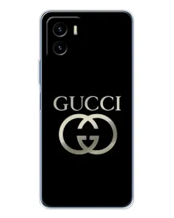Чехол для Vivo Y19s Pro с картинкой «Gucci — золото на черном» Чехол для Vivo Y19s Pro с картинкой «Gucci — золото на черном»