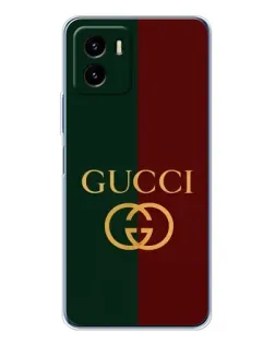 Чехол для Vivo Y19s Pro с картинкой «Gucci — темно-зеленый градиент» Чехол для Vivo Y19s Pro с картинкой «Gucci — темно-зеленый градиент»
