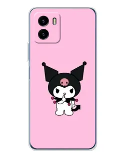 Чехол для Vivo Y19s Pro с картинкой «Kuromi — розовая нежность» Чехол для Vivo Y19s Pro с картинкой «Kuromi — розовая нежность»